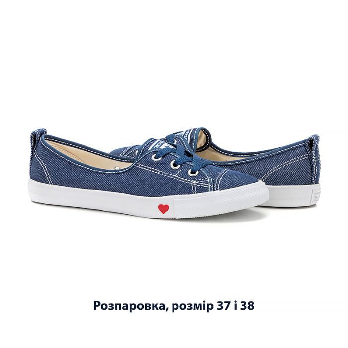 Кеди Converse CTAS BALLET LACE SLIP INDIGO/WHITE (Клас А)