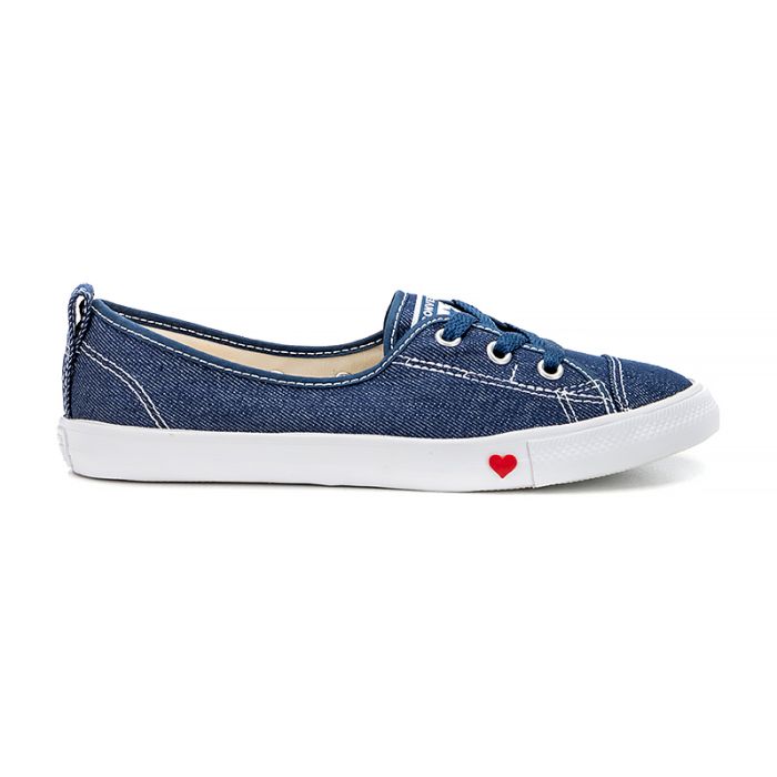 Кеди Converse CTAS BALLET LACE SLIP INDIGO/WHITE (Клас А)