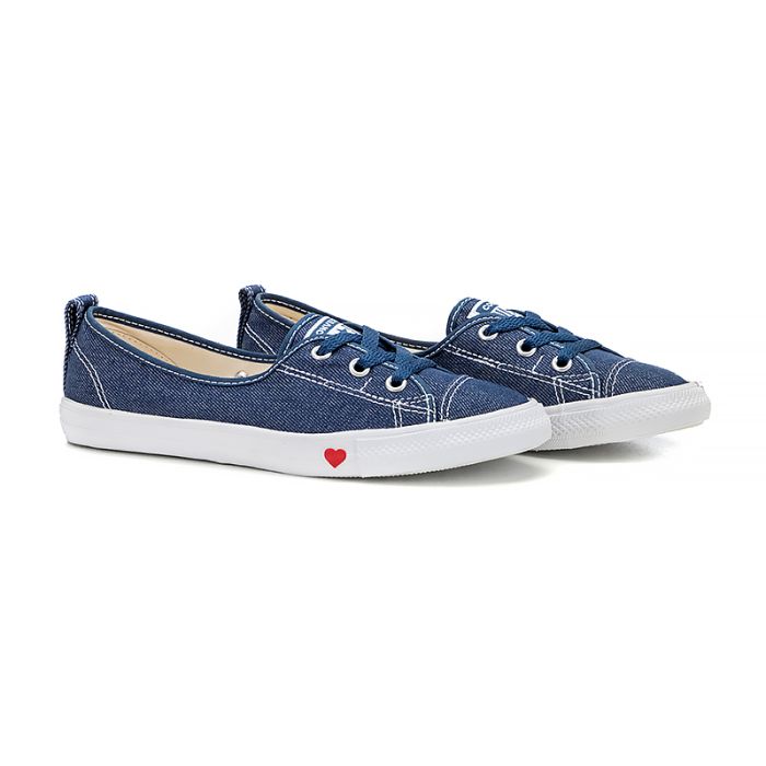 Кеди Converse CTAS BALLET LACE SLIP INDIGO/WHITE (Клас А)