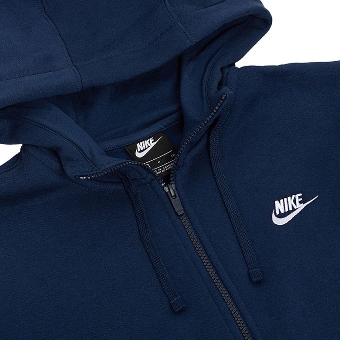 Кофта Nike CLUB HOODIE FZ BB