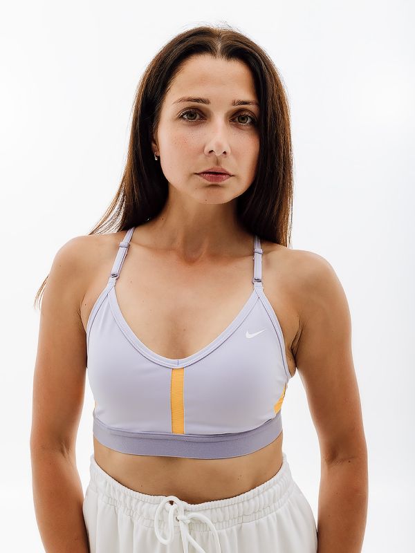 Топ Nike W NK INDY BRA V-NECK