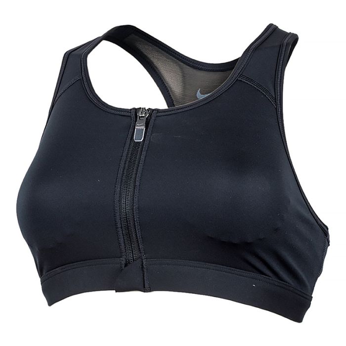 Топ Nike W NK DF SWSH ZIP FRONT BRA