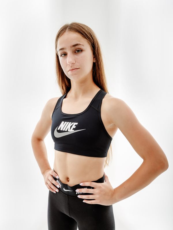 Топ Nike W NK DF SWSH CB FUTURA GX BRA