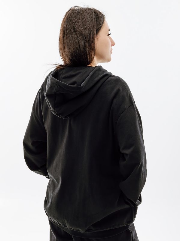 Кофта Nike W NSW JRSY OS FZ HOODIE