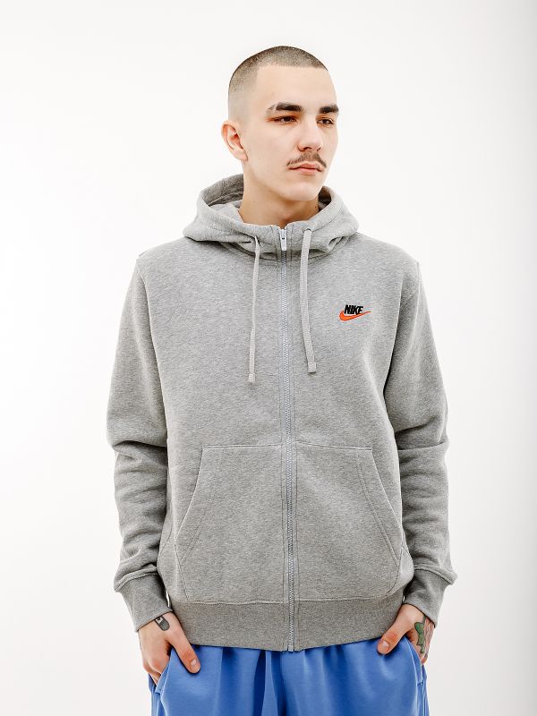 Кофта Nike CLUB DT HOODIE FZ BB