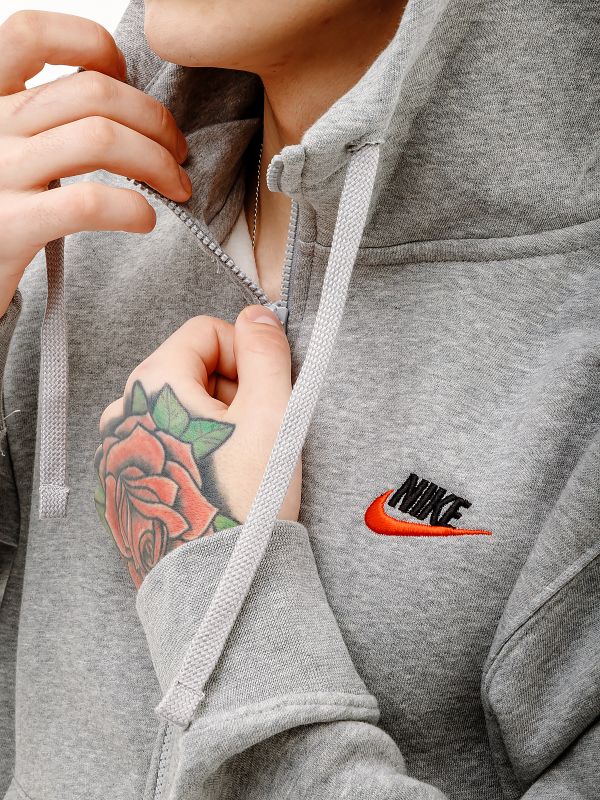 Кофта Nike CLUB DT HOODIE FZ BB