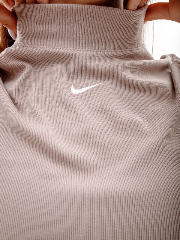 Футболка Nike W NSW ESSNTL RIB MOCK SS TOP