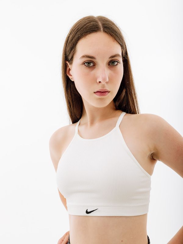 Топ Nike W NK INDY SMLS RIB BRA