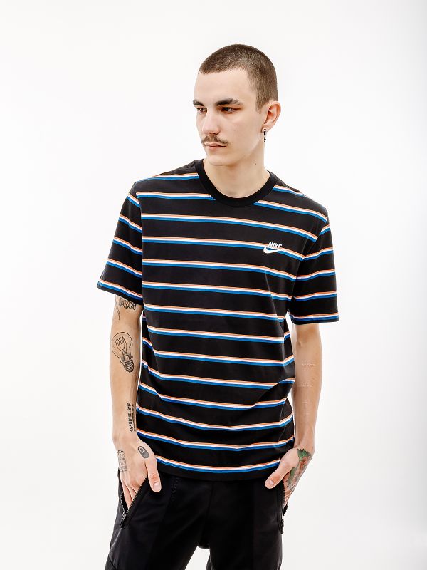 Футболка Nike M TEE CLUB STRIPE