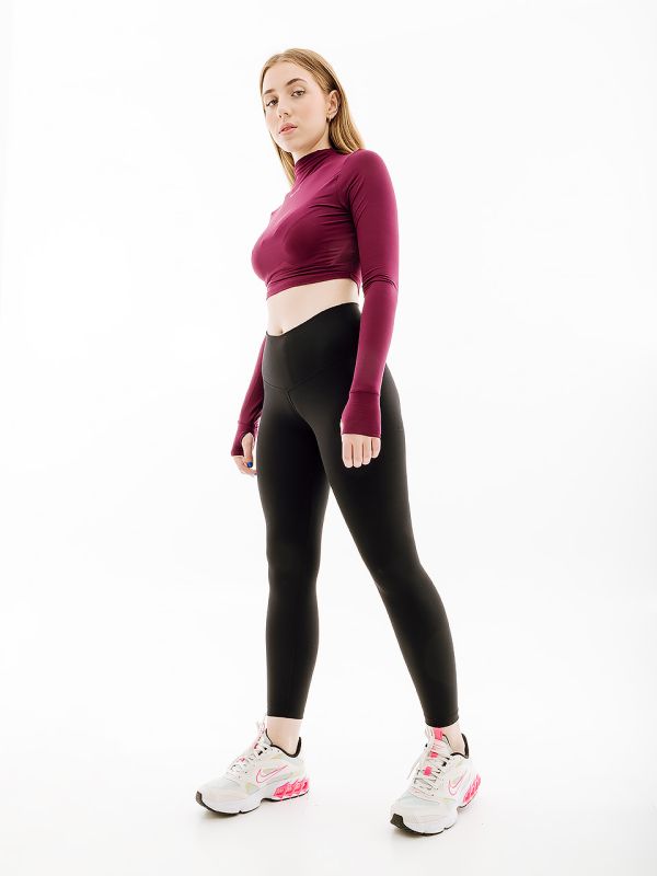 Кофта Nike ONE LUXE DF LS CROP ESS