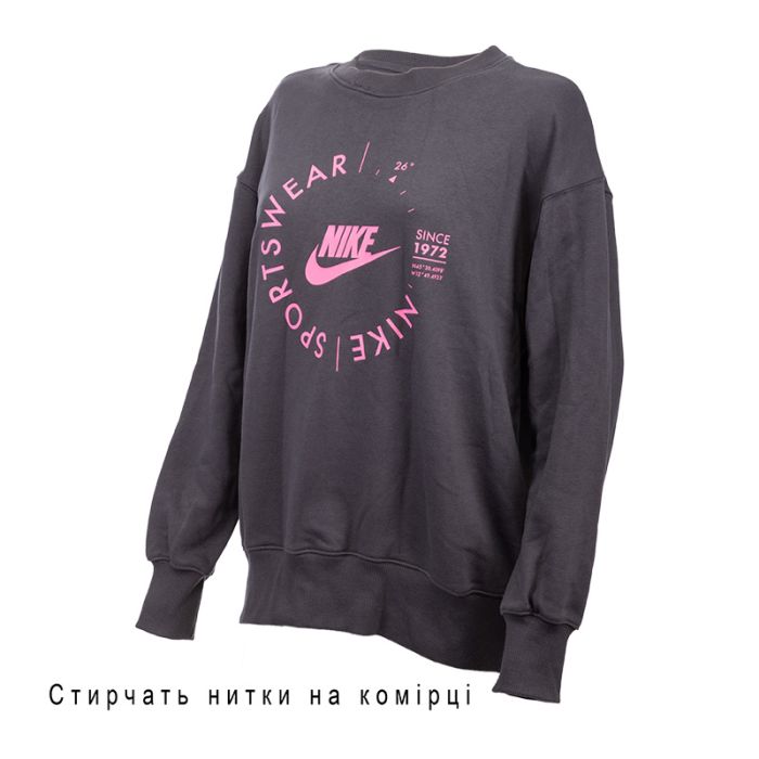 Толстовка Nike W NSW FLC OS CREW PRNT SU (Клас А)