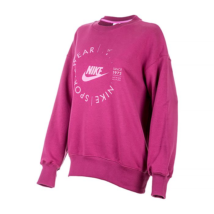 Світшот Nike W NSW FLC OS CREW PRNT SU