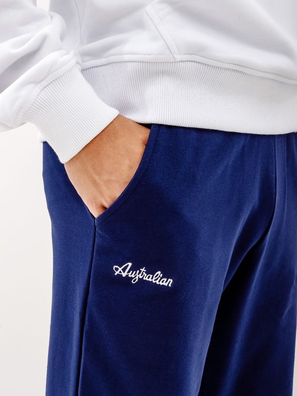 Штани AUSTRALIAN ESSENTIAL FLEECE PANTS RIB BOTTOM