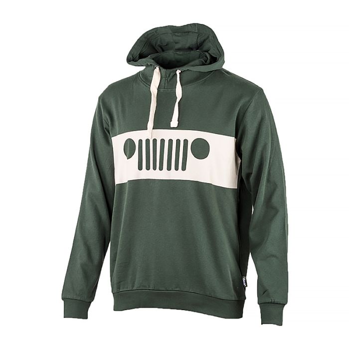 Кофта JEEP HOODED SWEATSHIRT GRILLE Print