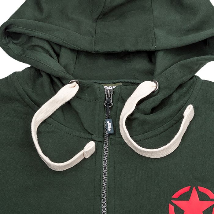 Кофта JEEP HOODED SWEATSHIRT FULL ZIP STAR&JEEP