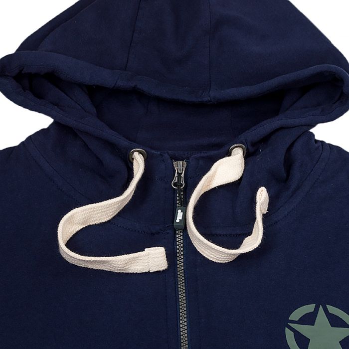 Кофта JEEP HOODED SWEATSHIRT FULL ZIP STAR&JEEP