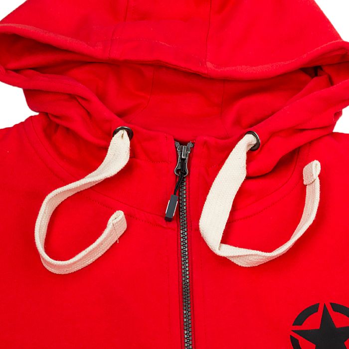 Кофта JEEP HOODED SWEATSHIRT FULL ZIP STAR&JEEP