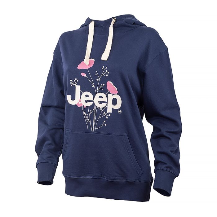 Худі JEEP HOODED OVERSIZE SWEATSHIRT Botanical Print