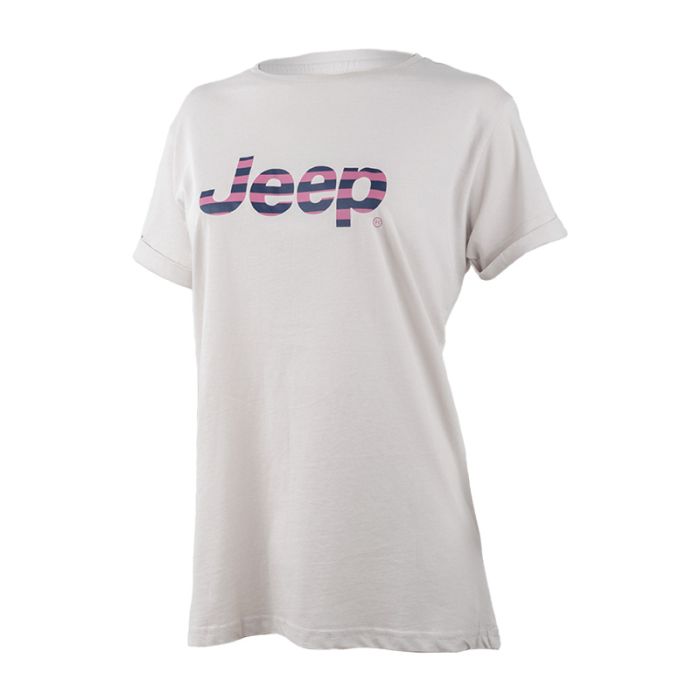 Футболка JEEP T-SHIRT OVERSIZE Striped Print Turn